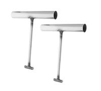 BELLIFFY 2pcs Heavy-duty T-shaped Manhole Cover Hook Portable Pull Tool for Lifting Sewer and Drain Covers Wear-resistant Multi-purpose Hook for Doors and Heavy Objects