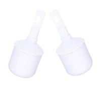 BELLIFFY 2pcs Hook Style Rolling Ball Cane Tips for Blind Walking Sticks Rubber Non-Slip Replacement Ends Lightweight Crutch Bottoms for Urban Mobility and Safety Enhancement