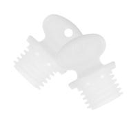 BELLIFFY 2Pcs Leakproof Hot Water Bag Stopper Caps Plastic Water Bottle Lid Plugs Replacement Sealing Stoppers for and