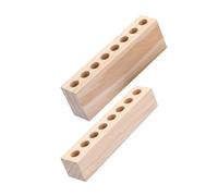 BELLIFFY 2pcs Makeup Brush Holder and Lipstick Organizer Scratch-resistant Cosmetic Rack for Desktop Vanity Storage and Tidy Dressing Table Organization