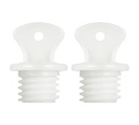 BELLIFFY 2Pcs Medium Rubber Replacement Stoppers for Hot Water Bags, Leakproof Seal Caps 20Mm, Reusable Hot Water Sack Plugs for Cold and Heat Therapy