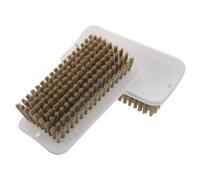 BELLIFFY 2pcs Mini Pig Grooming Brush with Soft Bristles for Gentle Bath Cleaning Wall Mount Scratch for Small Farm Animals Self-cleaning Massage Accessory for Sensitive Skin Enrichment