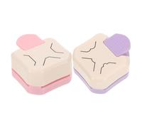 BELLIFFY 2pcs Paper Corner Rounder Punch for Crafts and Scrapbooking Precise Clean Cuts Construction Compact Portable Design for Card Making Photos DIY Paper Crafts