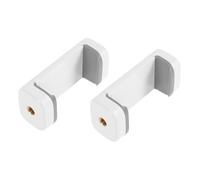 BELLIFFY 2pcs Phone Clip for Tripod Mount Lightweight Smartphone Holder for Horizontal Vertical Use Stable Cell Phone Clamp for Live Streaming Selfie and Photography Accessories