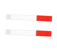 BELLIFFY 2pcs Plastic Thermometer Storage Box for Adults Temperature Thermometer Holder Case Dual Purpose Needle Tool Organizer Easy to Clean