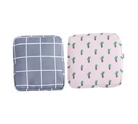 BELLIFFY 2pcs Sanitary Napkin Storage Bag Portable Zippered Pouch for Girls Large Capacity Wallet for Outdoor Travel for Diapers Nursing Pads and Organizing Essentials Cactus Grey Plaids