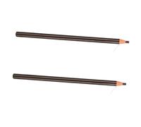 BELLIFFY 2pcs Smudgeproof Eyebrow Pencil Deep Brown with Peel-off Design for Natural Defined Brows Sweatproof Makeup Pen Enhancing Fine Lines and Wear