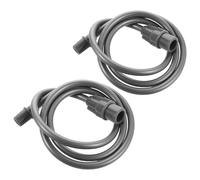 BELLIFFY 2pcs Transparent Dry Cupping Extension Tubes Elastic Vacuum Hose Replacement for Hand Pump Therapy Massage Detachable Connector for Home Use Fits Cupping