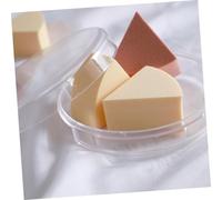 BELLIFFY 2pcs Triangular Makeup Puff Cosmetic Sponge for Women Girls Makeup Sponge Powder Puff for Applying Foundation and Blending Eyeshadow Random Color