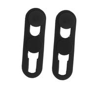 BELLIFFY 2pcs Ultra-thin Sliding Camera Cover for Laptop Desktop PC Tablet Smartphone Reusable Adhesive Webcam Protector Privacy Sticker with Precise Cutouts Lightweight Privacy Security