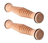 BELLIFFY 2pcs Wooden Foot Massage Rollers for Home Use Lightweight Timber Foot Sole Rollers to Enhance Relaxation