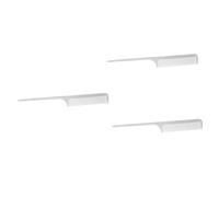 BELLIFFY 3 Pcs Hair Cutting Comb Static Fine Toothed Titanium Steel Hairdressing Tool 25x3cm