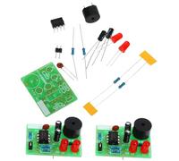 BELLIFFY 3 Sets DIY Flash Circuit Soldering Practice Kit for Electronics Hobbyists Easy Assembly Welding Kit with LED Dual Stable Oscillator Board Suitable for Beginners and Science
