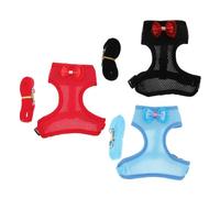 BELLIFFY 3 Sets Hen Leash Rooster Vest Pull Rope Comfortable for Pet Chicken Durable Safe