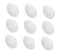 BELLIFFY 30Pcs Induced Fake Eggs for Bird Hatching Realistic Decorative Eggs for Pigeon Breeding Life Like Design for DIY Projects and Sharing with Family