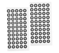 BELLIFFY 3d Scanner Marker Dots 0.15 Thickness 2 Sheets High Reflectivity with Reflective Pet Film, Easy to Use and Carry Suitable for Architecture and 3d Scanning Applications