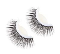 BELLIFFY 3d Thick False Eyelashes Self-adhesive Natural Look Set Extra Glue Strips