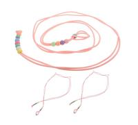 BELLIFFY 3pcs Adjustable Bearded Dragon Leash Lightweight Reptile Harness for Small Lizards Portable Night Glow Pet Leash for Outdoor Walking and Travel
