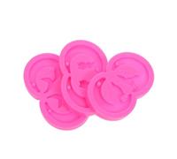 BELLIFFY 3pcs Animal Pendant Molds Silicone Resin Casting Kit with Built Hole for Necklace Jewelry Making Cat Wolf Mermaid Tail Moon Shapes DIY Earring Crafts