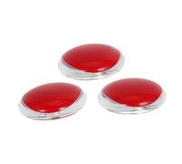 BELLIFFY 3pcs Beauty Storage Box Empty Powder Organizer Makeup Case Mirror Portable Blush Organizer Powder Box Eyelash Case Travel Refillable Eyelash Packaging Makeup Container Refillable