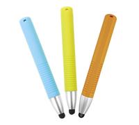 BELLIFFY 3pcs Capacitive Stylus Pens for Touch Screens with High Precision and Ergonomic Design Tablet Pen in Blue Green Orange for Drawing Writing and Learning Smartphones and Tablets
