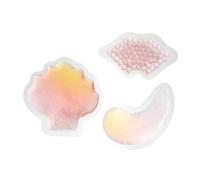 BELLIFFY 3pcs Gel Pack for Eyes Lips Hot Cold Therapy Flexible Compression for Swelling Recovery Easy to Use Carry for Dark Circles Tired Skin