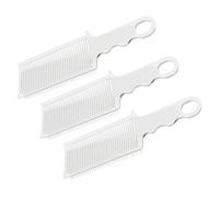 BELLIFFY 3pcs Hair Styling Comb Ergonomic Anti-static Hairdressing Tool for Men Women Hair Clipper Comb for Cutting Dying Grooming Lightweight Portable Design