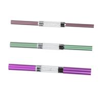 BELLIFFY 3pcs Nail Extension Shaping Tool Metal Rods for Professional Home Manicure Nail Art Supply for Creating Distinct Beautiful Styles