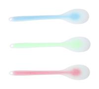 BELLIFFY 3pcs Silicone Body Pat Massage Sticks 38cm Red, Green, Blue Set for Relieving Fatigue, Meridian Scraping, Deep Tissue Body Beating and Muscle Relaxation