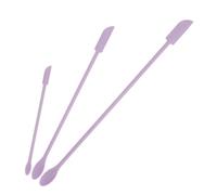 BELLIFFY 3pcs Silicone Mini Makeup Spatula Set Gentle Application Tool for Creams and Lotions Compact and Portable Design Reduces Waste for Travel and Home Use
