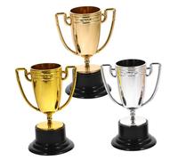 BELLIFFY 3Pcs Trophy Award for Sports Event Decoration Fun for Competition Enhances Self Confidence Playfulness for Parties and Games
