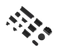 BELLIFFY 3set Laptop Port Dust Plugs Anti-dust Covers for Usb Audio and Card Ports Easy to Install and Remove Compatible with Alienware Laptops Durable Protection against Dirt and Grime