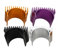 BELLIFFY 4pcs Aluminum Motor Heat Sink with Cooling Fins for Rc Car Brushless and Carbon Brush Motors Lightweight Radiator for Efficient Thermal Management and Overheat Protection