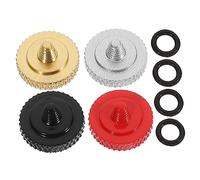 BELLIFFY 4pcs Concave Shutter Button for Cameras Compatible Standard Thread Reduces Camera Shake Easy to Use for Photo Sessions