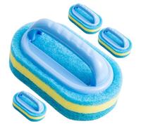 BELLIFFY 4pcs Dish Cleaning Brush Multi-Function Kitchen Scrubbing Sponge Quick Cleaning for Dishes Pots and Pans