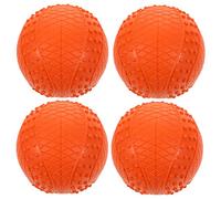 BELLIFFY 4pcs Dog Squeaky Toy Bright Fun Chasing for Puppies Dogs for Fetch Games