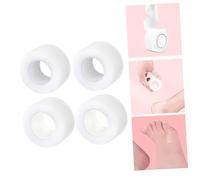 BELLIFFY 4pcs Invisible Adhesive Heel Pads for Foot Protection Transparent Blister Cushion Bandages Anti-wear High-Heeled Shoes Stickers Comfortable Skin-Friendly Foot Heel Stickers for
