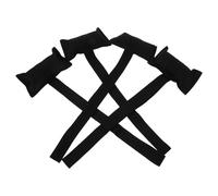 BELLIFFY 4pcs Kayak Securing Straps Quick Hood Loops Multipoint Anchor Tie Down System for Car Boat Canoe Transport Wear-resistant Lashing Points