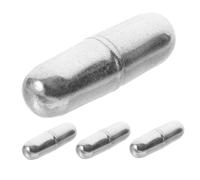 BELLIFFY 4pcs Magnetic Stirring Rod Laboratory Stirring Rods Magnet Bars Magnetic Mixer Stirrer Magnet Stick Silver Stainless Steel re-usable