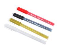 BELLIFFY 4pcs Nail Art Pen Acrylic Paint Markers for Manicure Art Painting Dots Lines Patterns
