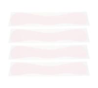 BELLIFFY 4pcs Silicone Wave Eyelash Pads for Lash Extensions Reusable Forehead Lash Holders with Soft Flexible Fit for Beauty Salon and Home Use
