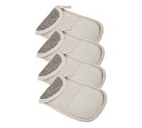 BELLIFFY 4pcs Soap Pouch with Hand Strap for Bath and Shower Exfoliating Mesh Bag for Men and Women Silky Foaming Soap Storage with Drawstring Hanging Design