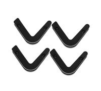 BELLIFFY 4pcs Wall Mounted Barbell Hangers PP Material Heavy Duty Barbell Storage Rack for Commercial and Household Gym Equipment Space Saving Organizer