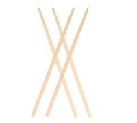 BELLIFFY 4pcs Wig Crochet Needles Set Bamboo Handle Interlocking Tool Loom Hook for Hair Extensions Wig Making