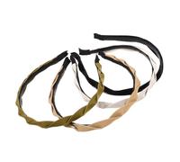 BELLIFFY 4pcs Women Headbands Thin Elastic Hair Bands Minimalist Bridal Headband Fashionable Hair Accessories