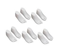 BELLIFFY 5 Pairs Shoe Display Stands Socks Holders Flexible Plastic Foot Models for Boys Booties Sock Shaper Shoe Supports to Maintain Shape and Extend