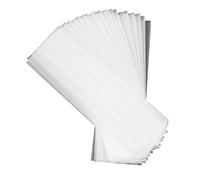 BELLIFFY 50 Sheets Pearl Cotton Highlighter Hair Mesh Dye Hair Coloring Paper Strips Hair Colour Mixing Bowls Highlighting Hair Dye Pad Hair Gloss Hair Wrapping Paper Strips Foil Suits Foam