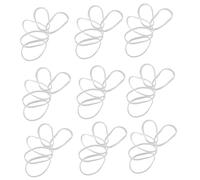 BELLIFFY 5000pcs Widened High Elastic Hair Band Thick Hair Ties for Women Large Elastic Bands for Sports Travel and Daily Use Strong and