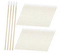 BELLIFFY 500pcs Precision Pointed Cotton Swabs Long Handles for Ear Cleaning Makeup Application and Nail Care Sturdy Sticks for Detailed Cleaning and Electronics Maintenance