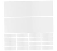 BELLIFFY 50pcs Hair Salon Highlighting Sheet Set for Coloring Highlighting Strips Reusable Hair Cap